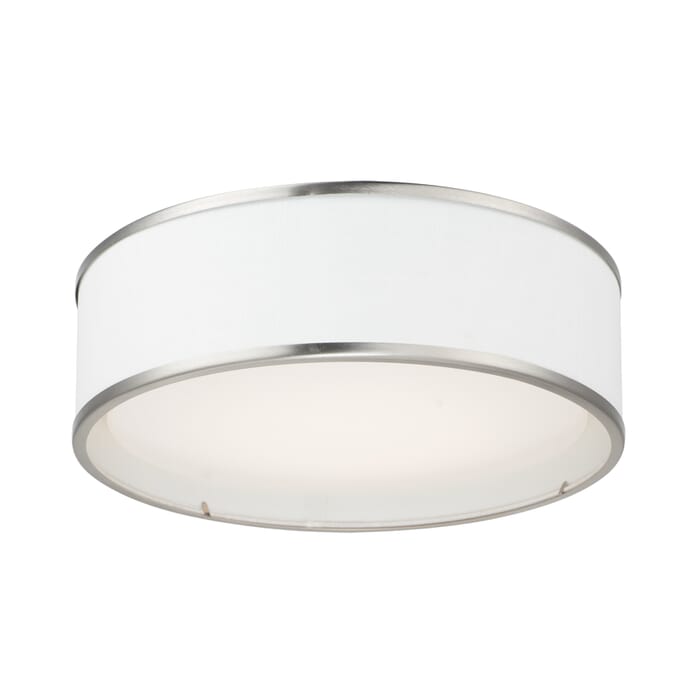 Maxim Prime Ceiling Light in Satin Nickel Maxim Prime Ceiling Light in Satin Nickel
