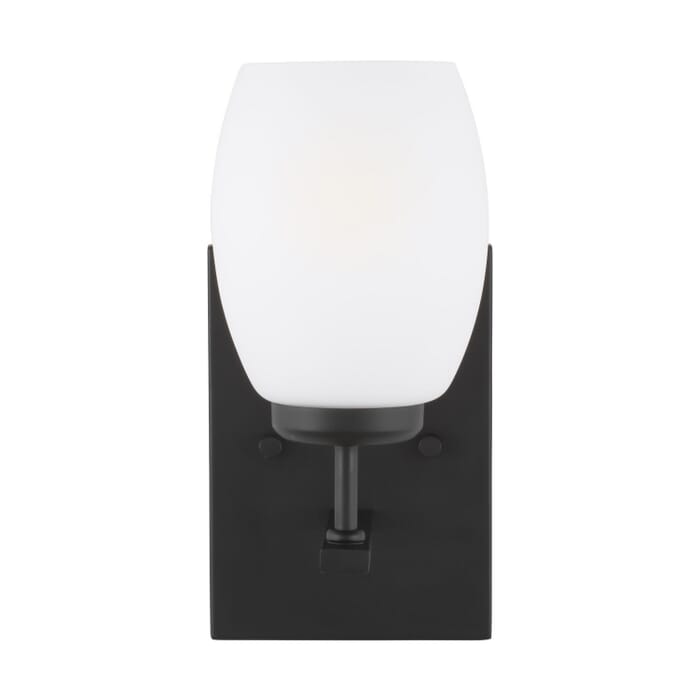 Catlin 1-Light Wall Bath Fixture in Black Catlin 1-Light Wall Bath Fixture in Black