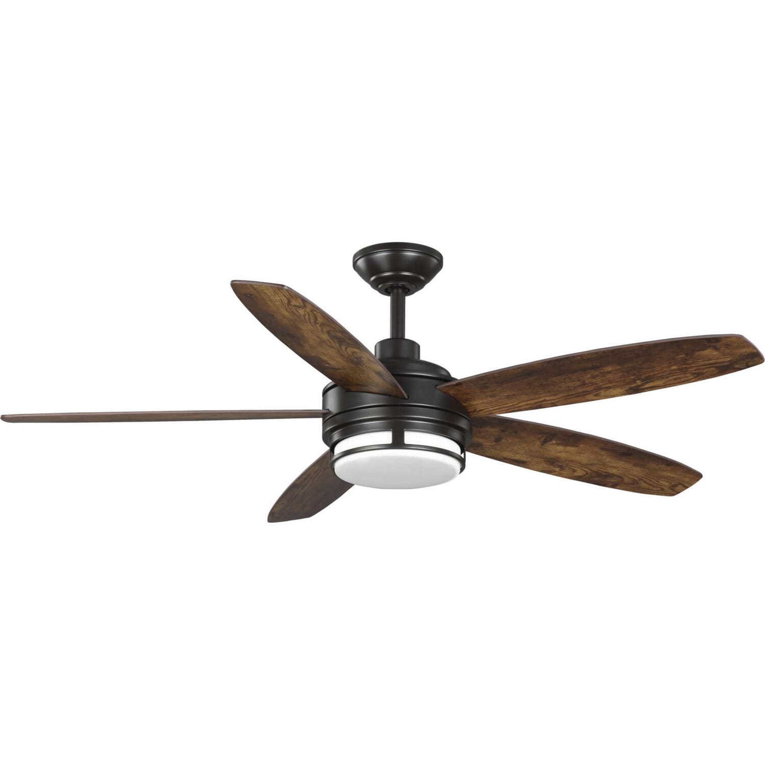 Architectural Bronze 54"Ceiling Fan from the Albin Collection