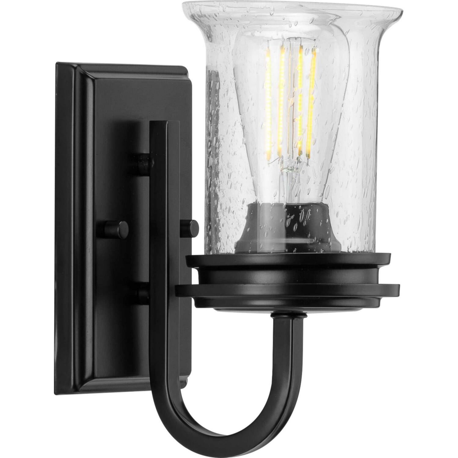Black One Light Bath from the Winslett Collection
