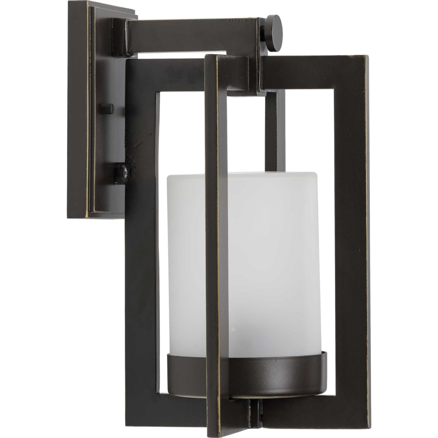 Oil Rubbed Bronze One Light Wall Lantern from the Janssen Collection