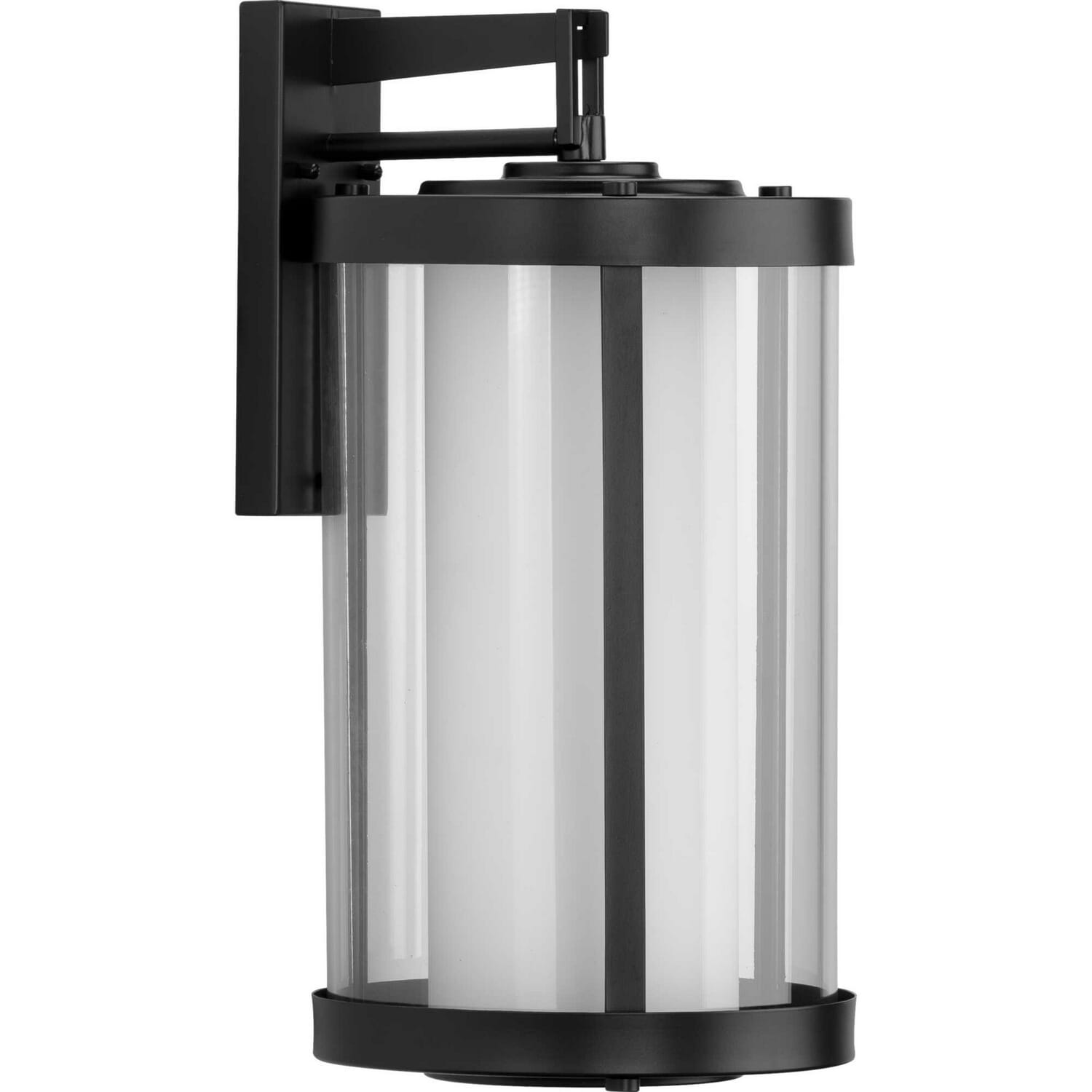 Black One Light Wall Lantern from the Irondale Collection