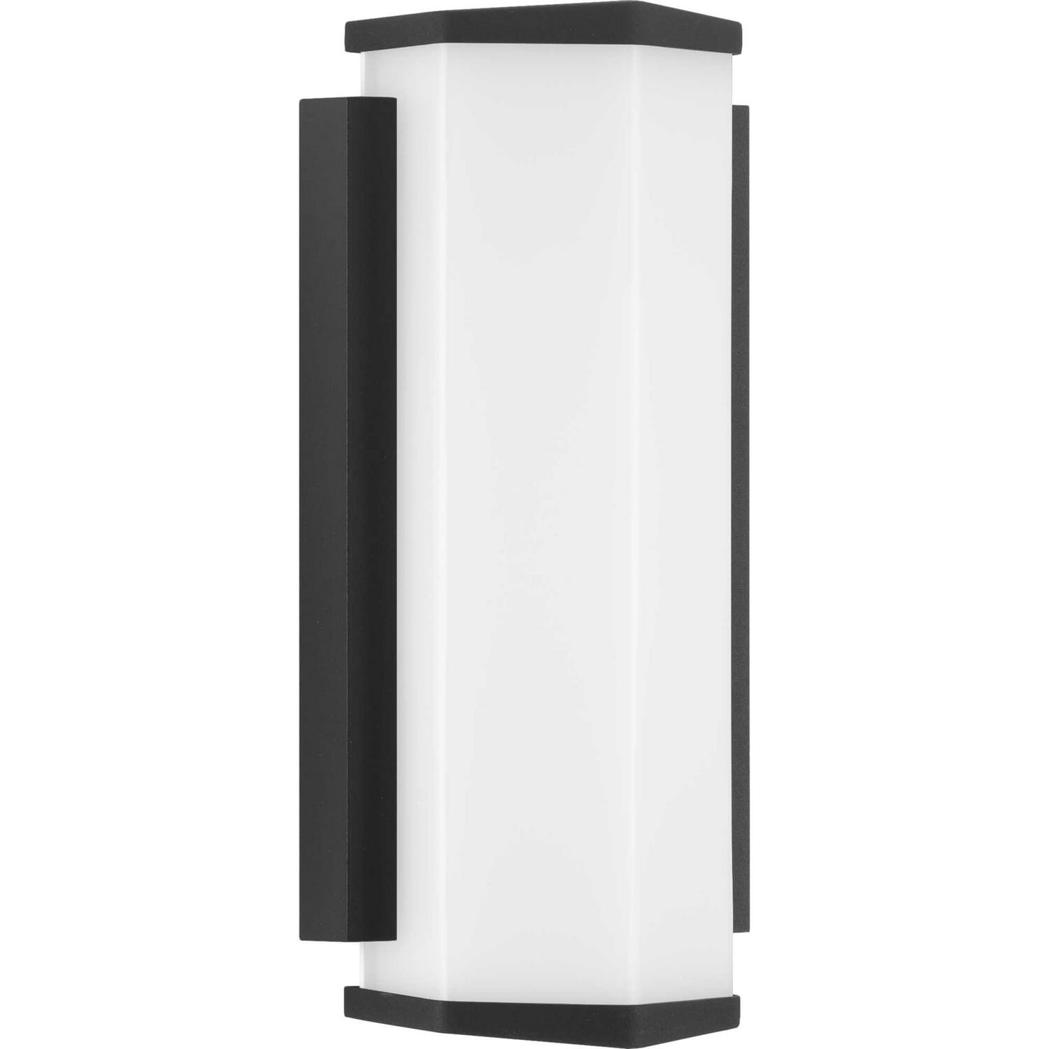 Black LED Outdoor Wall Sconce from the Z-1070 Led Collection
