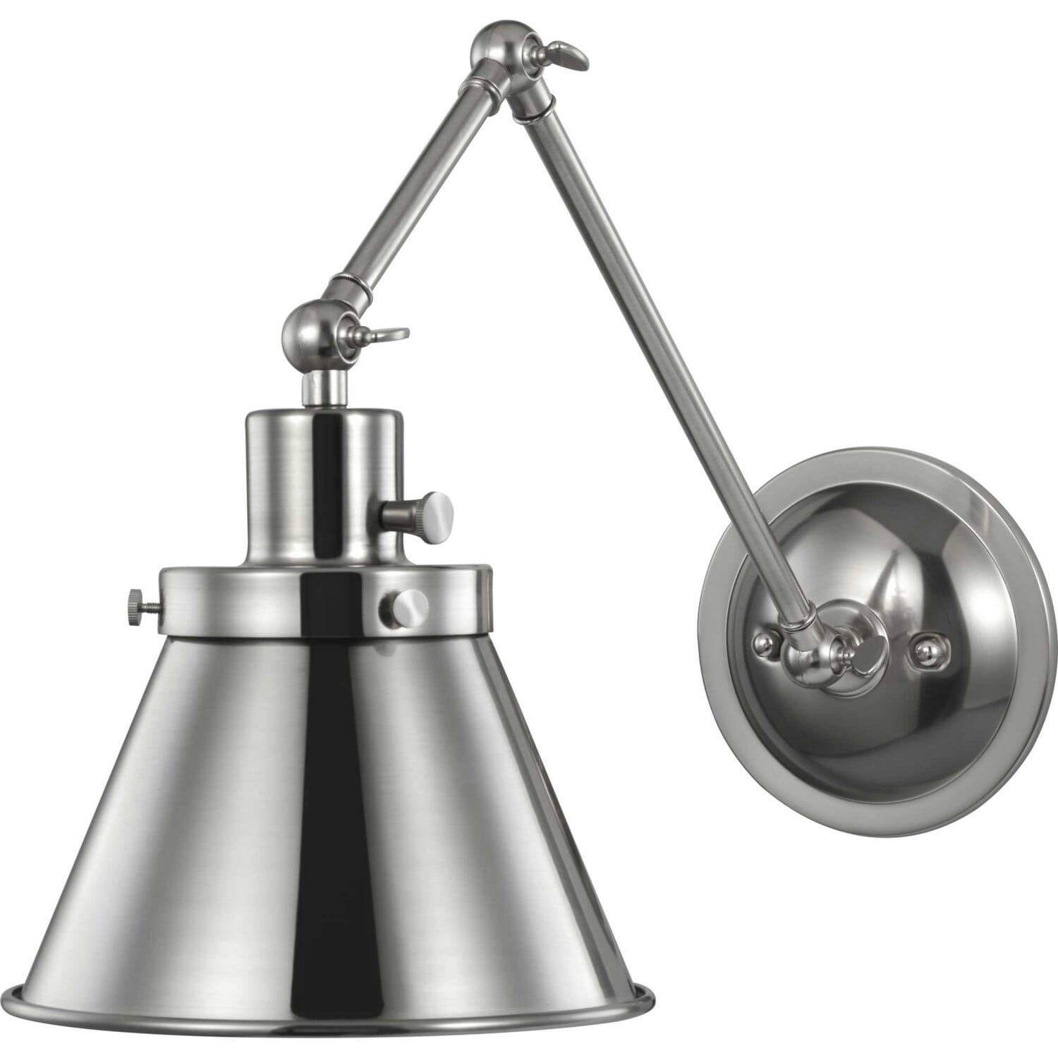 One Light Swing Arm Wall Lamp