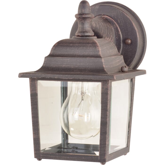 Maxim Lighting Builder Cast 8.5" Outdoor Wall, Rust Patina Maxim Lighting Builder Cast 8.5" Outdoor Wall, Rust Patina