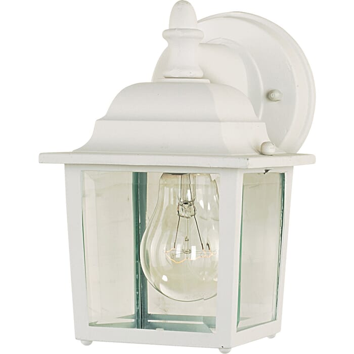 Maxim Lighting Builder Cast 8.5" Outdoor Wall Light - White Maxim Lighting Builder Cast 8.5" Outdoor Wall Light - White