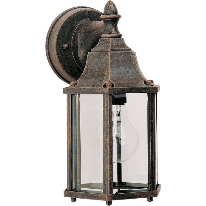 Maxim Lighting Builder Cast 10" Outdoor Wall Lt,Rust Patina Maxim Lighting Builder Cast 10" Outdoor Wall Lt,Rust Patina