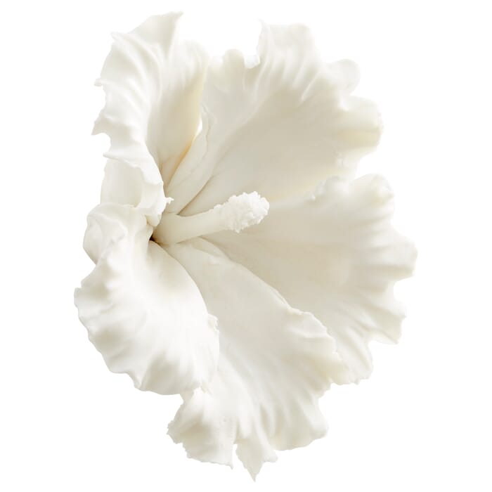 Cyan Design Medium Primrose Wall Decor in White Cyan Design Medium Primrose Wall Decor in White