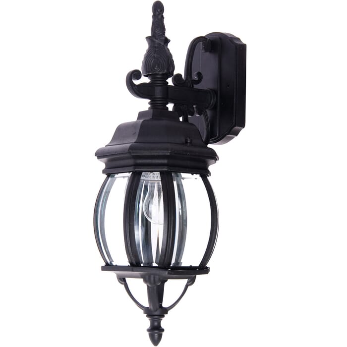 Maxim Lighting Crown Hill 15.5" Outdoor Wall Light in Black Maxim Lighting Crown Hill 15.5" Outdoor Wall Light in Black