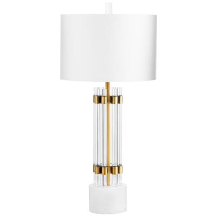 Cyan Design Kerberos 33" Table Lamp in Brass Cyan Design Kerberos 33" Table Lamp in Brass