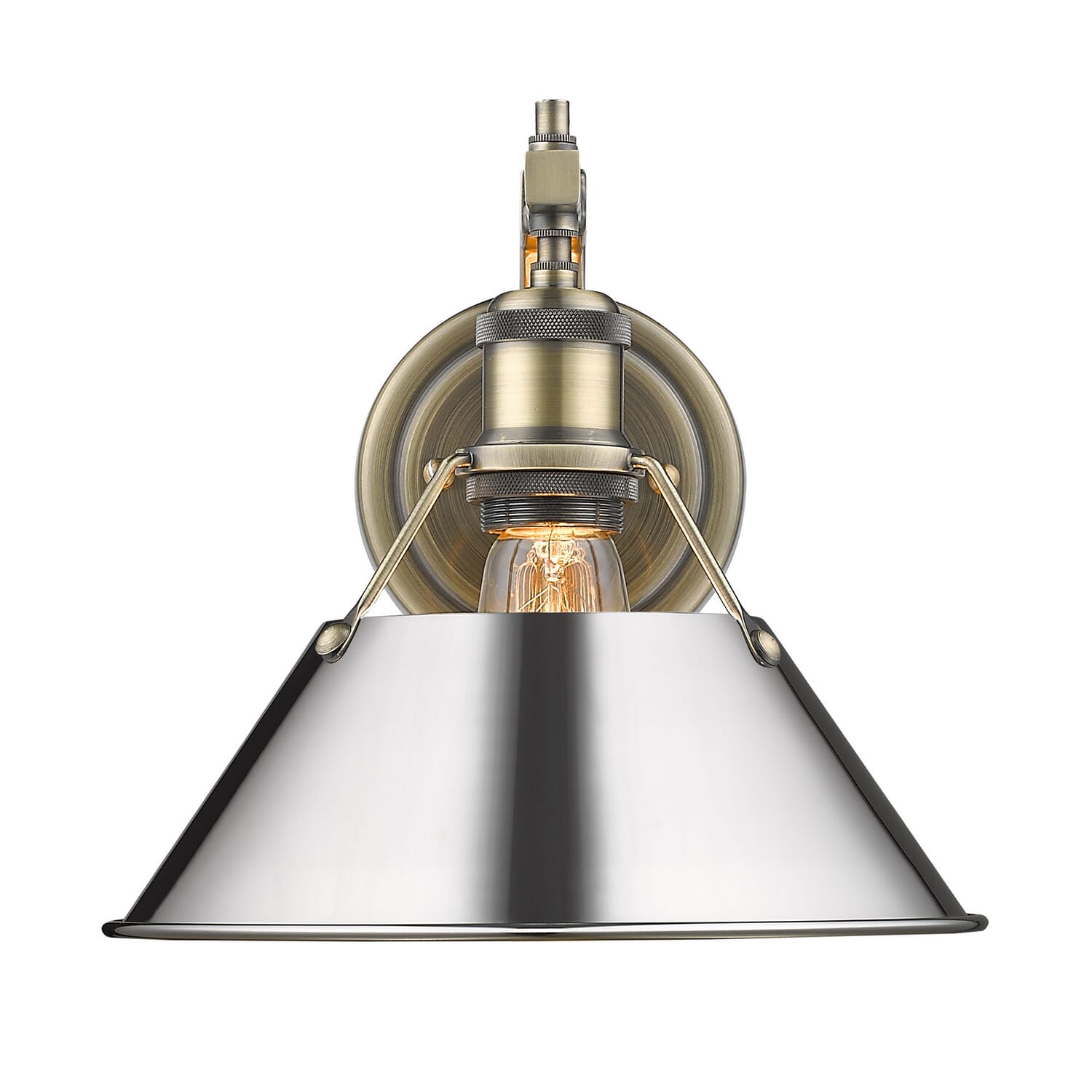 One Light Wall Sconce by Golden