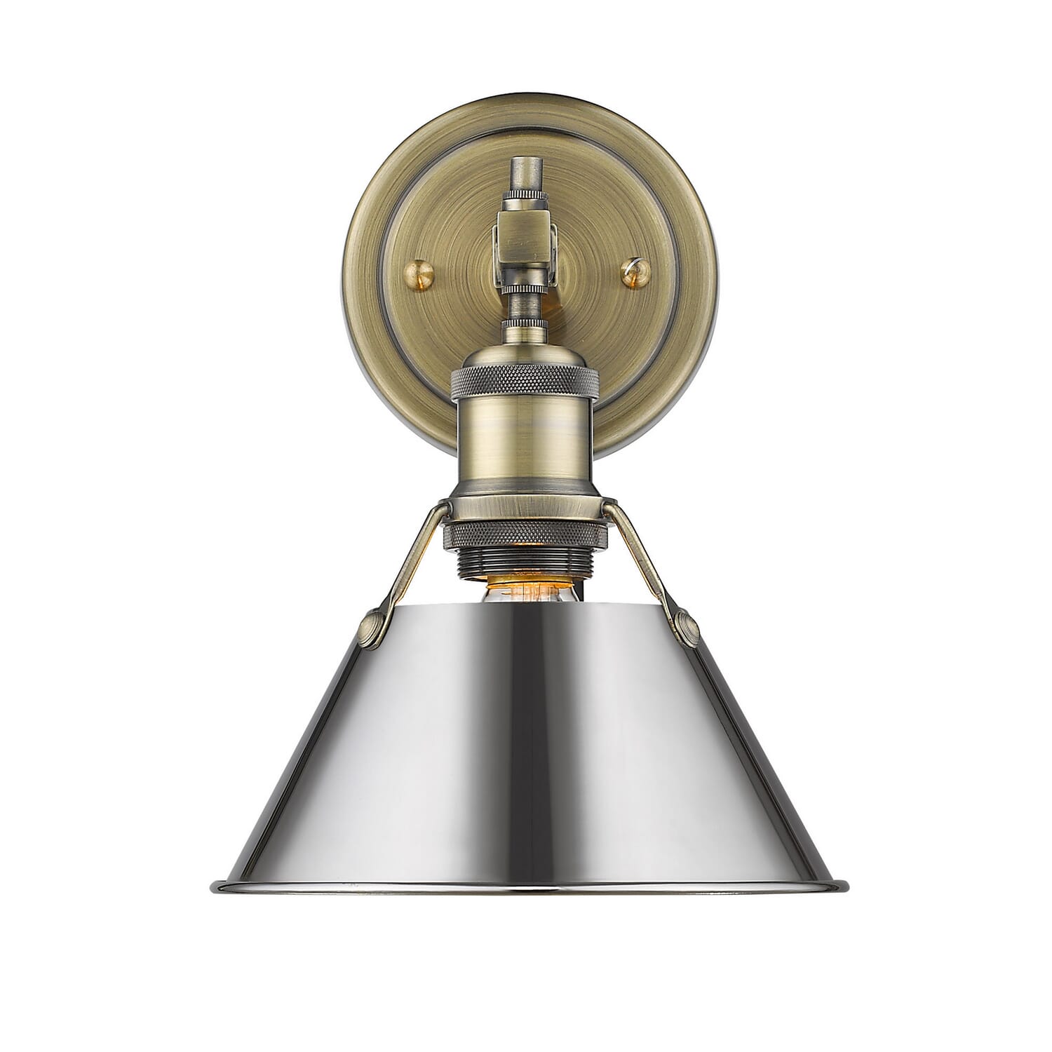 One Light Bath Vanity by Golden