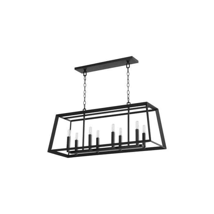 Cyan Design Hyperion 8-Light 37" Kitchen Island Light in Noir Cyan Design Hyperion 8-Light 37" Kitchen Island Light in Noir