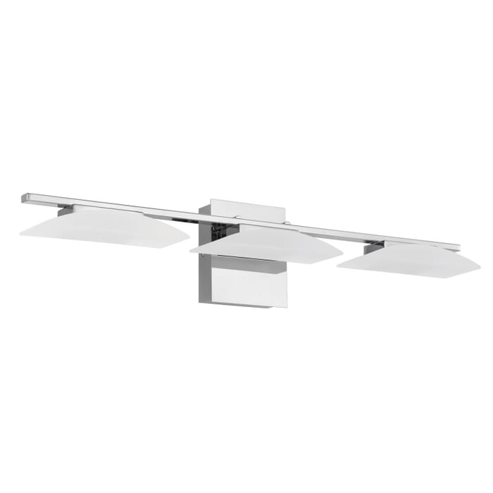Metrass 3 3-Light LED Vanity Light in Chrome Metrass 3 3-Light LED Vanity Light in Chrome