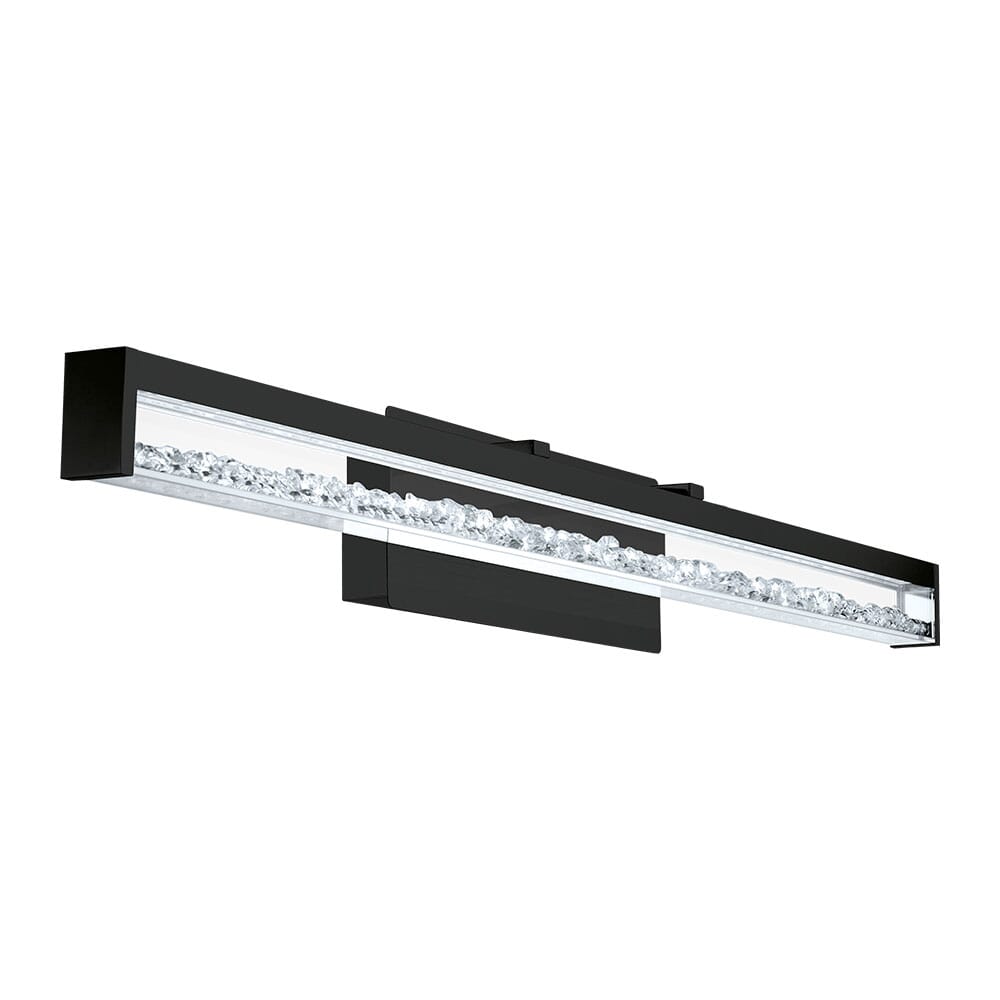 Cardito 1-Light LED Vanity Light in Matte Black