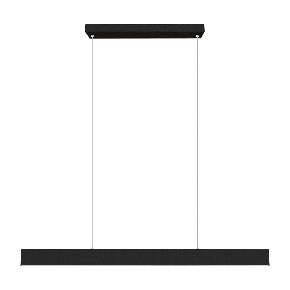 Climene 1-Light LED Pendant in Matte Black