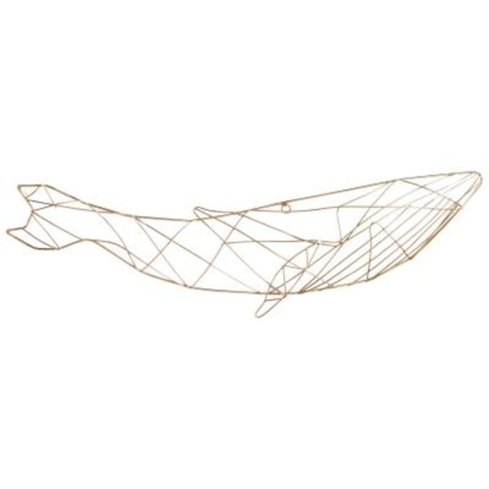 Cyan Design Whale Of A Wall Art in Gold Cyan Design Whale Of A Wall Art in Gold