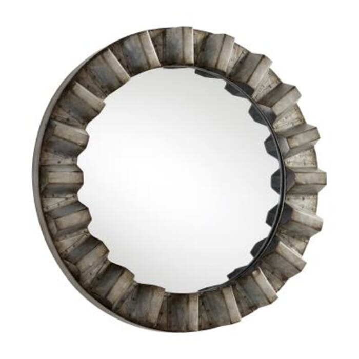 Cyan Design Argos Mirror in Galvanized Cyan Design Argos Mirror in Galvanized