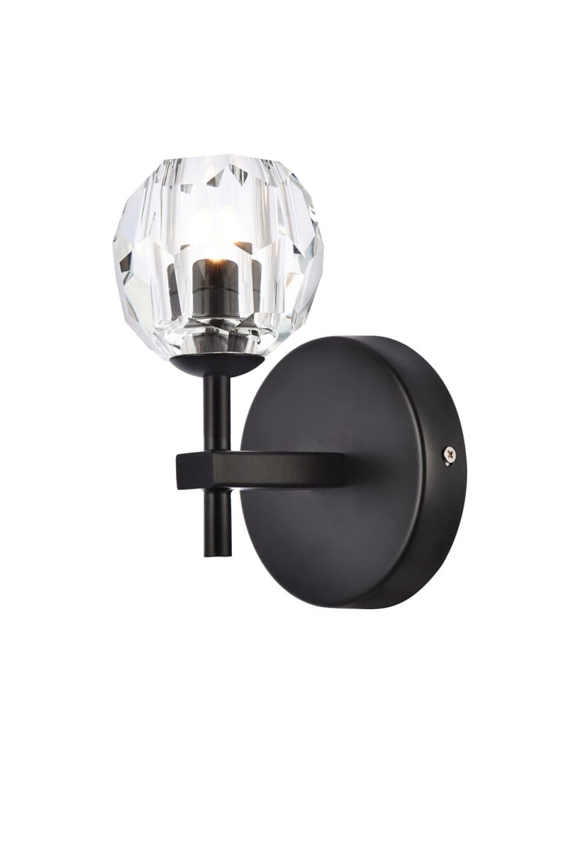 Eren 1-Light LED Wall Sconce in Black