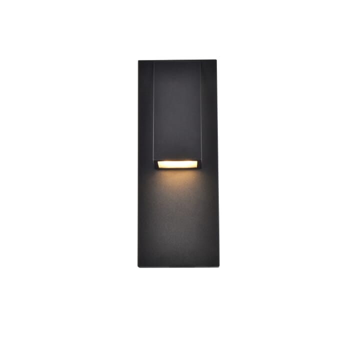 Raine LED Outdoor Wall Lamp in black Raine LED Outdoor Wall Lamp in black