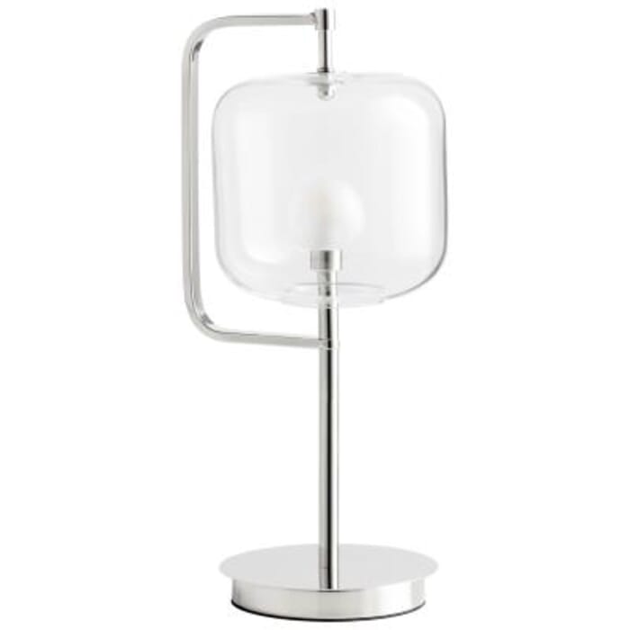 Cyan Design Isotope 18" Table Lamp in Polished Nickel Cyan Design Isotope 18" Table Lamp in Polished Nickel