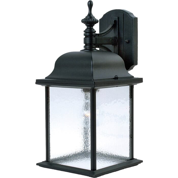 Maxim Lighting Senator 15.5" Outdoor Wall Light in Black Maxim Lighting Senator 15.5" Outdoor Wall Light in Black