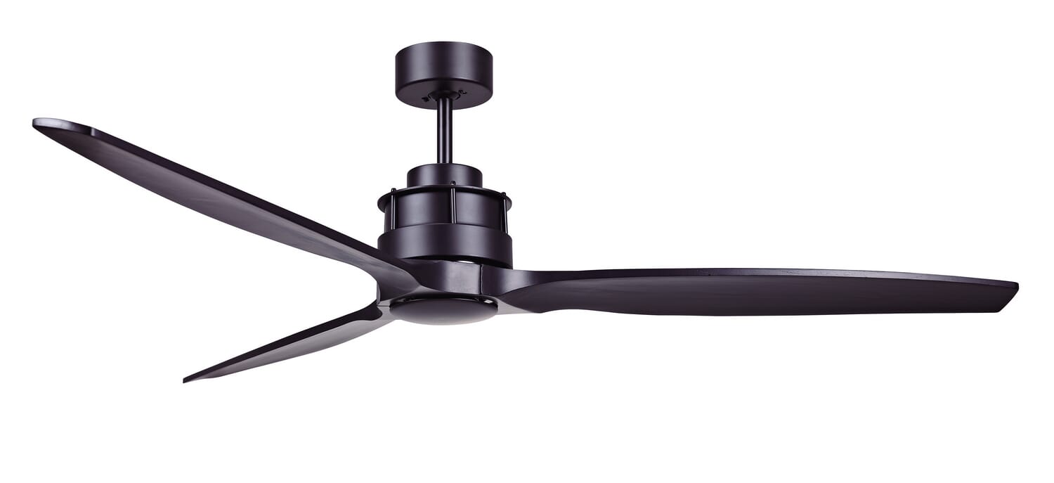 Akmani 60in Hanging Ceiling Fan in Black