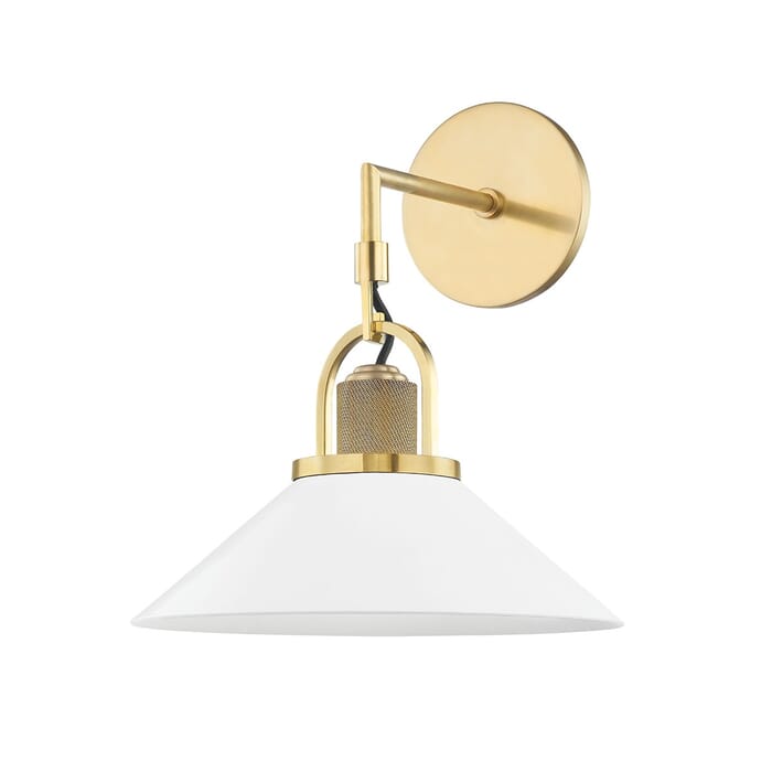 One Light Wall Sconce by Hudson Valley One Light Wall Sconce by Hudson Valley