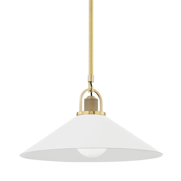 One Light Pendant by Hudson Valley One Light Pendant by Hudson Valley