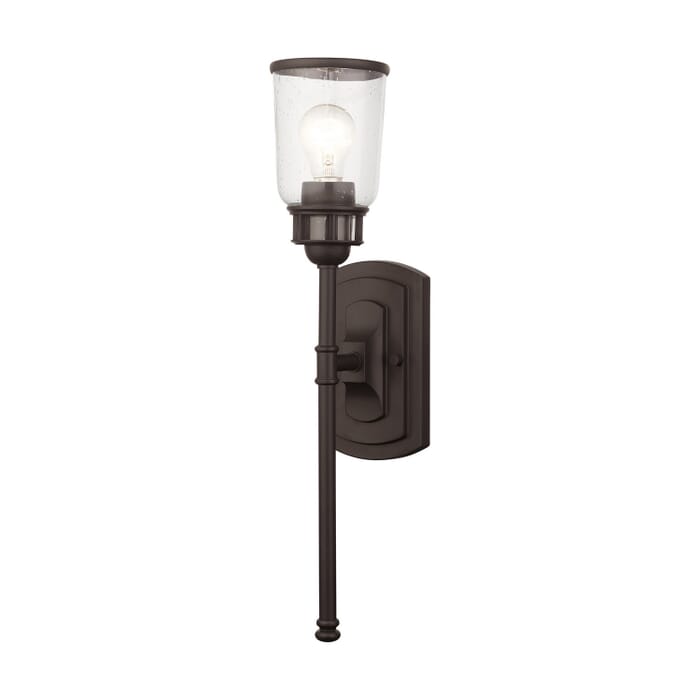 Lawrenceville 1-Light Wall Sconce in Bronze Lawrenceville 1-Light Wall Sconce in Bronze