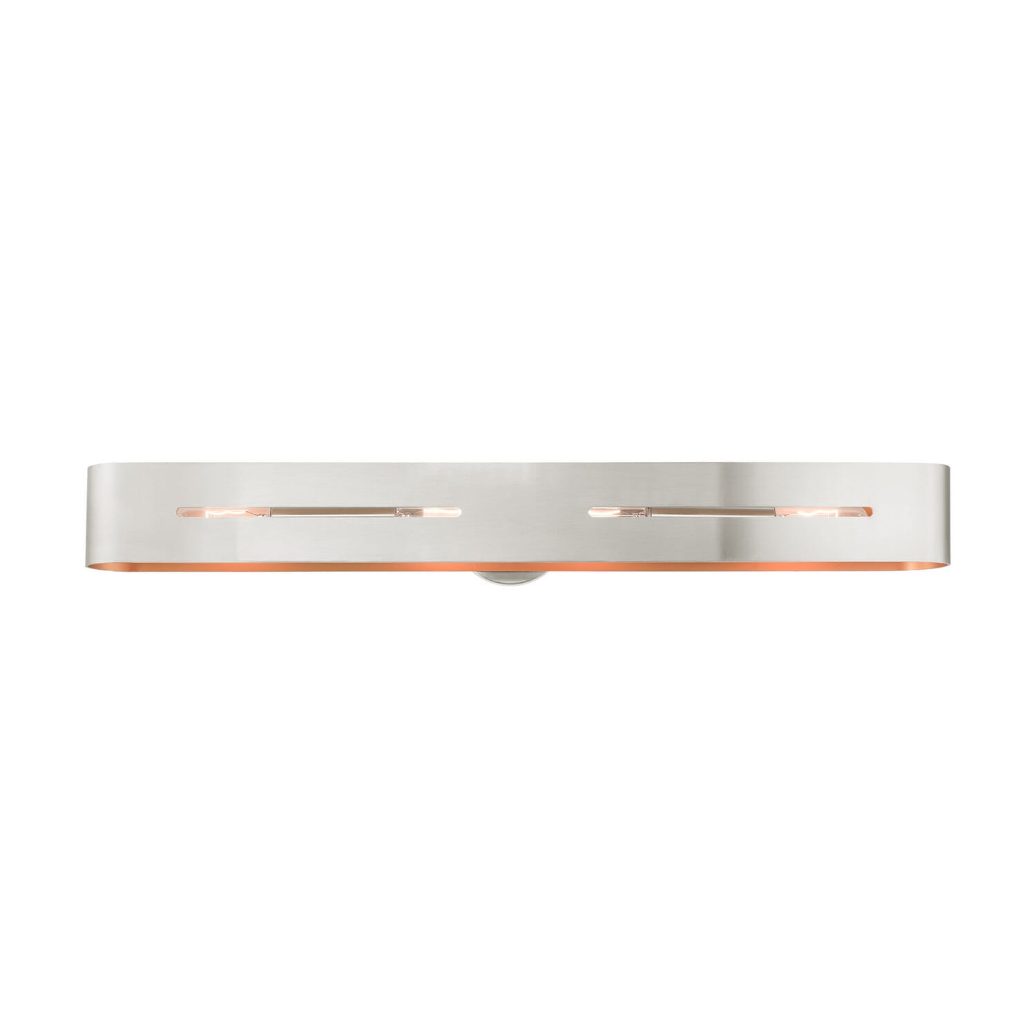 Ravena 4-Light Bathroom Vanity Light in Brushed Nickel
