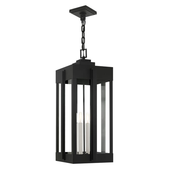 Lexington 4-Light Outdoor Pendant in Black Lexington 4-Light Outdoor Pendant in Black