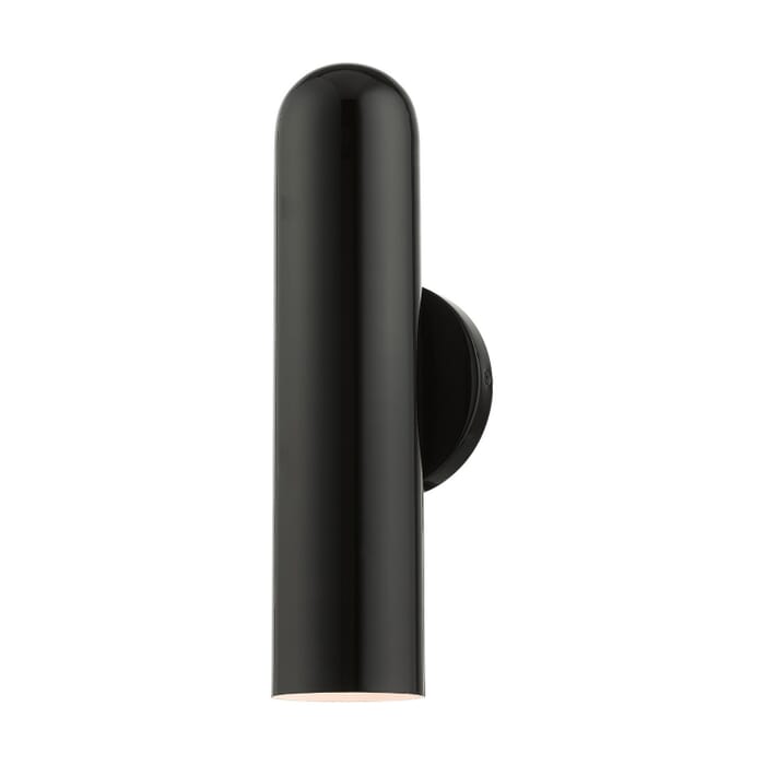 Ardmore 1-Light Wall Sconce in Shiny Black Ardmore 1-Light Wall Sconce in Shiny Black