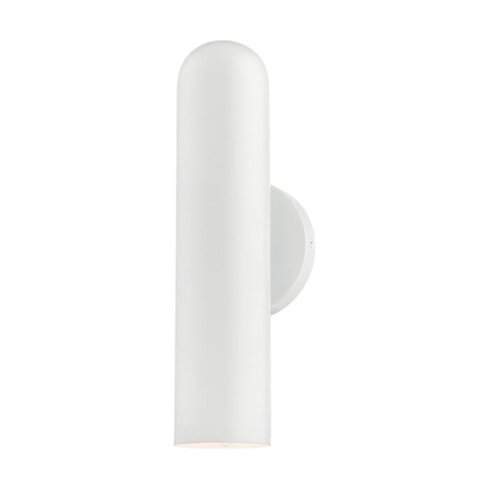 Ardmore 1-Light Wall Sconce in Shiny White Ardmore 1-Light Wall Sconce in Shiny White
