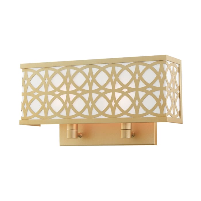 Calinda 2-Light Wall Sconce in Soft Gold Calinda 2-Light Wall Sconce in Soft Gold