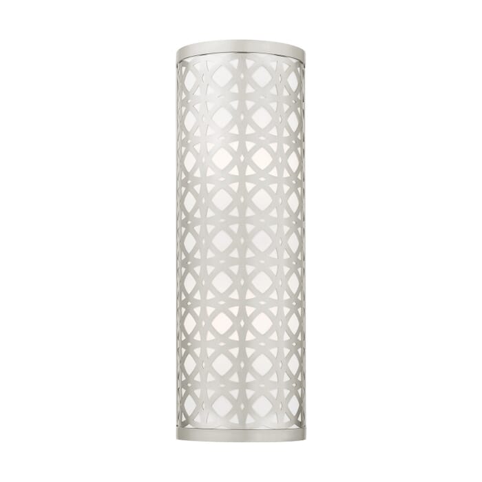 Calinda 2-Light Wall Sconce in Brushed Nickel Calinda 2-Light Wall Sconce in Brushed Nickel