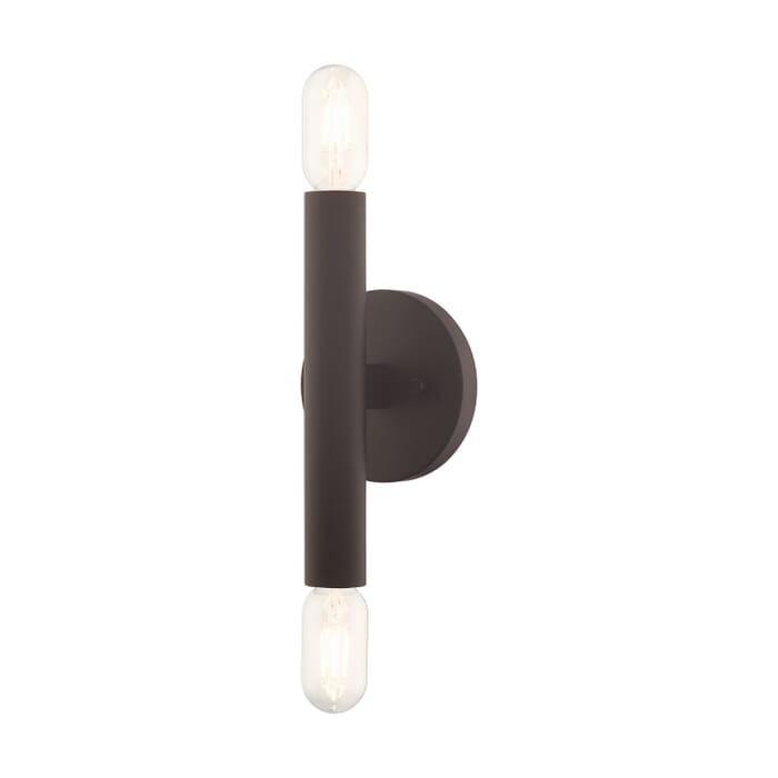 Copenhagen 2-Light Wall Sconce in Bronze Copenhagen 2-Light Wall Sconce in Bronze