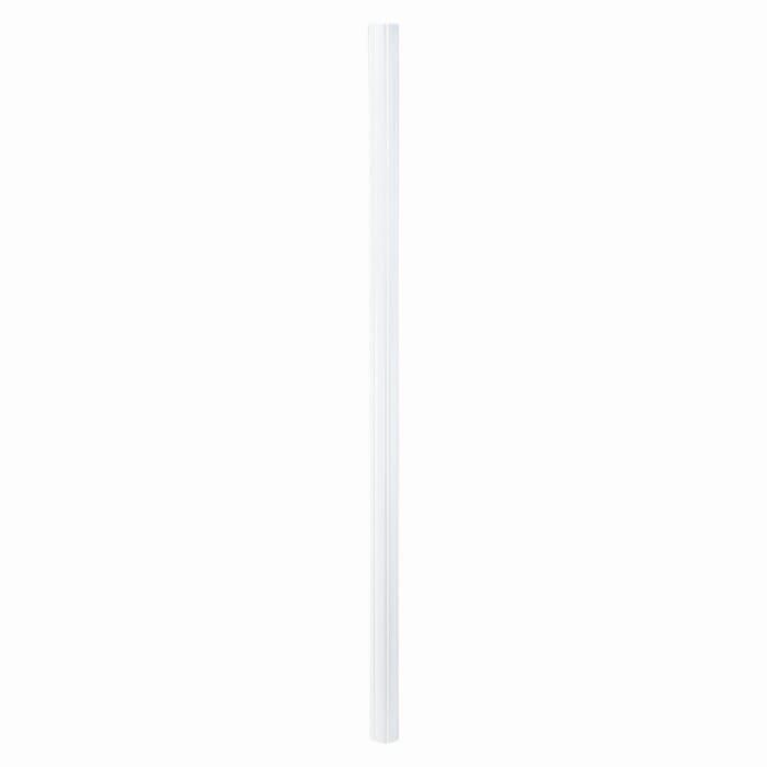 Outdoor Cast Aluminum Posts Lamp Post in Textured White Outdoor Cast Aluminum Posts Lamp Post in Textured White