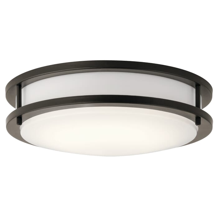 1-Light LED Flush Mount in Olde Bronze 1-Light LED Flush Mount in Olde Bronze