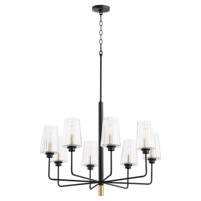 Eight Light Chandelier by Quorum Eight Light Chandelier by Quorum