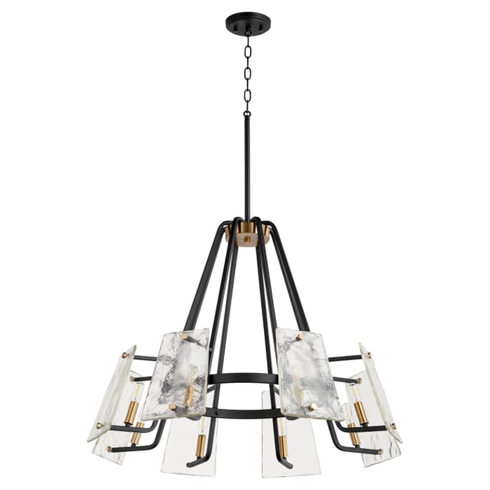 Eight Light Chandelier by Quorum Eight Light Chandelier by Quorum