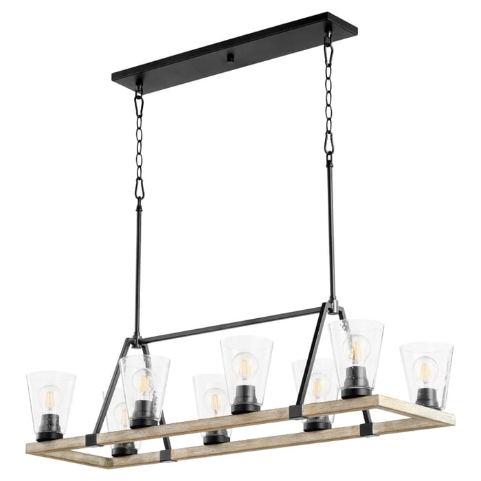 Eight Light Chandelier by Quorum Eight Light Chandelier by Quorum