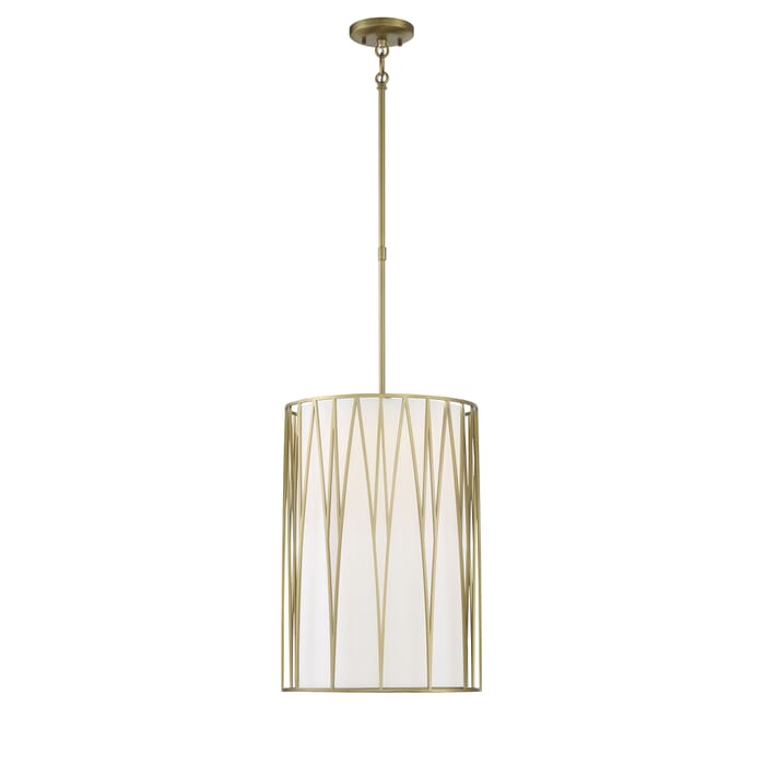 Minka Lavery Regal Terrace Pendant Light in Soft Brass Minka Lavery Regal Terrace Pendant Light in Soft Brass