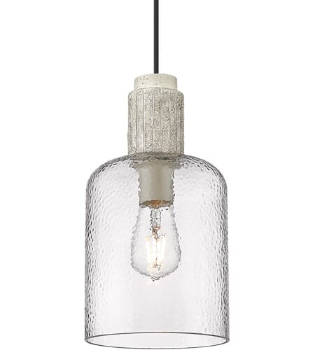 Golden Pedra Pendant Light in Matte Black