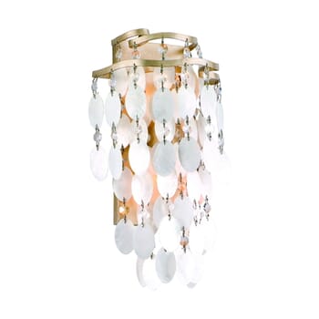 Corbett Dolce 2-Light Wall Sconce in Champagne Leaf