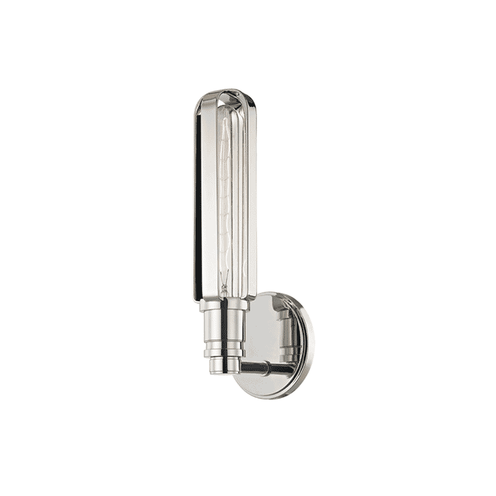 Hudson Valley Red Hook 13" Wall Sconce in Polished Nickel Hudson Valley Red Hook 13" Wall Sconce in Polished Nickel