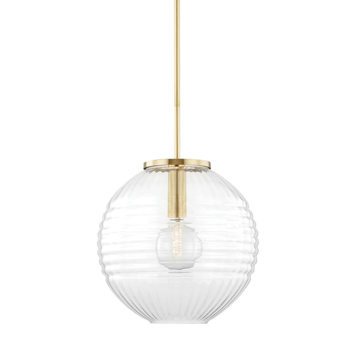 One Light Pendant by Hudson Valley One Light Pendant by Hudson Valley