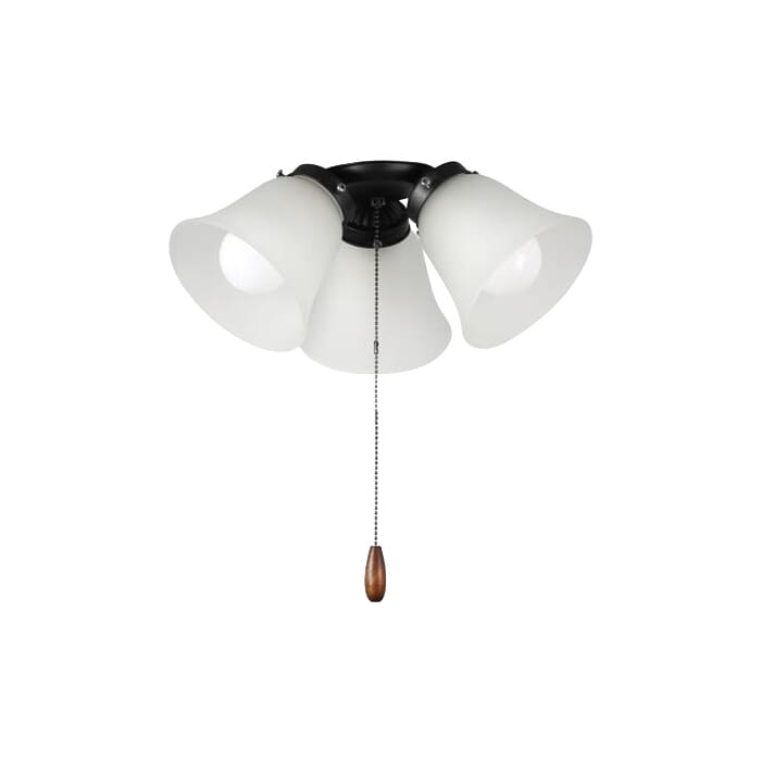 Fan Light Kits 3-Light LED Ceiling Fan Light Kit Light Kit in Black Fan Light Kits 3-Light LED Ceiling Fan Light Kit Light Kit in Black