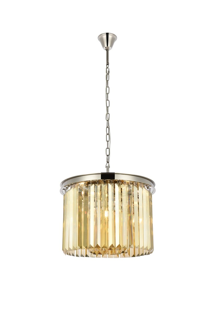 Sydney 6-Light Pendant in Polished Nickel