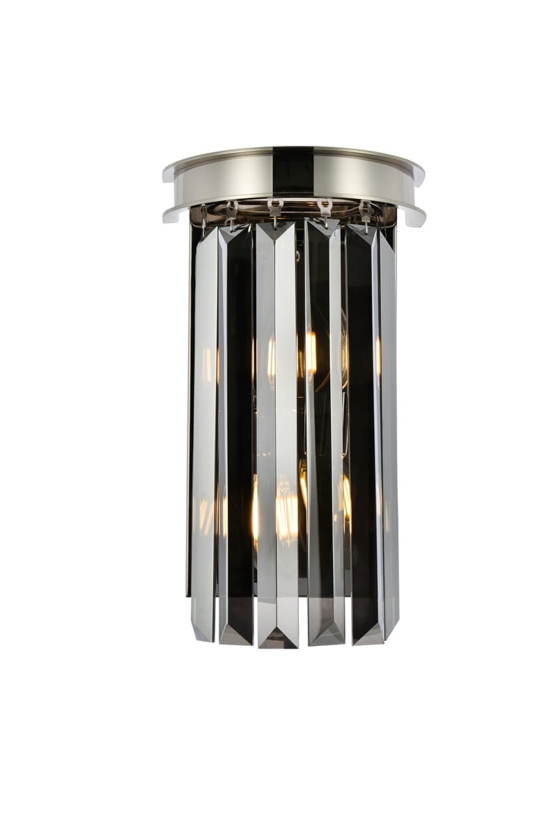 Sydney 2-Light Wall Sconce in Polished Nickel